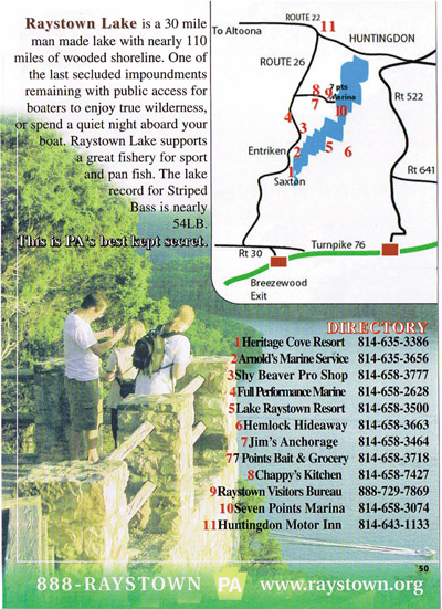 Pittsburgh River Map